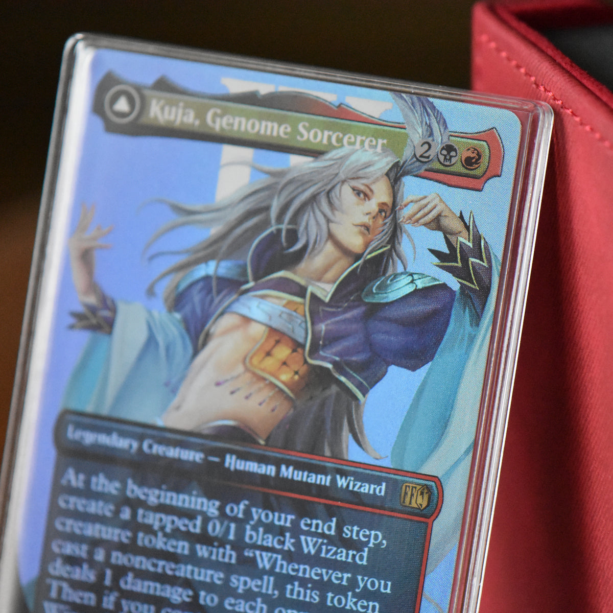 kuja mtg card Kuja, Genome Sorcerer (Borderless) - Graded Player Slab