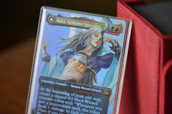 Kuja Genome Sorcerer PCG 10 Pristine in a Slim Player Slab - closeup angle