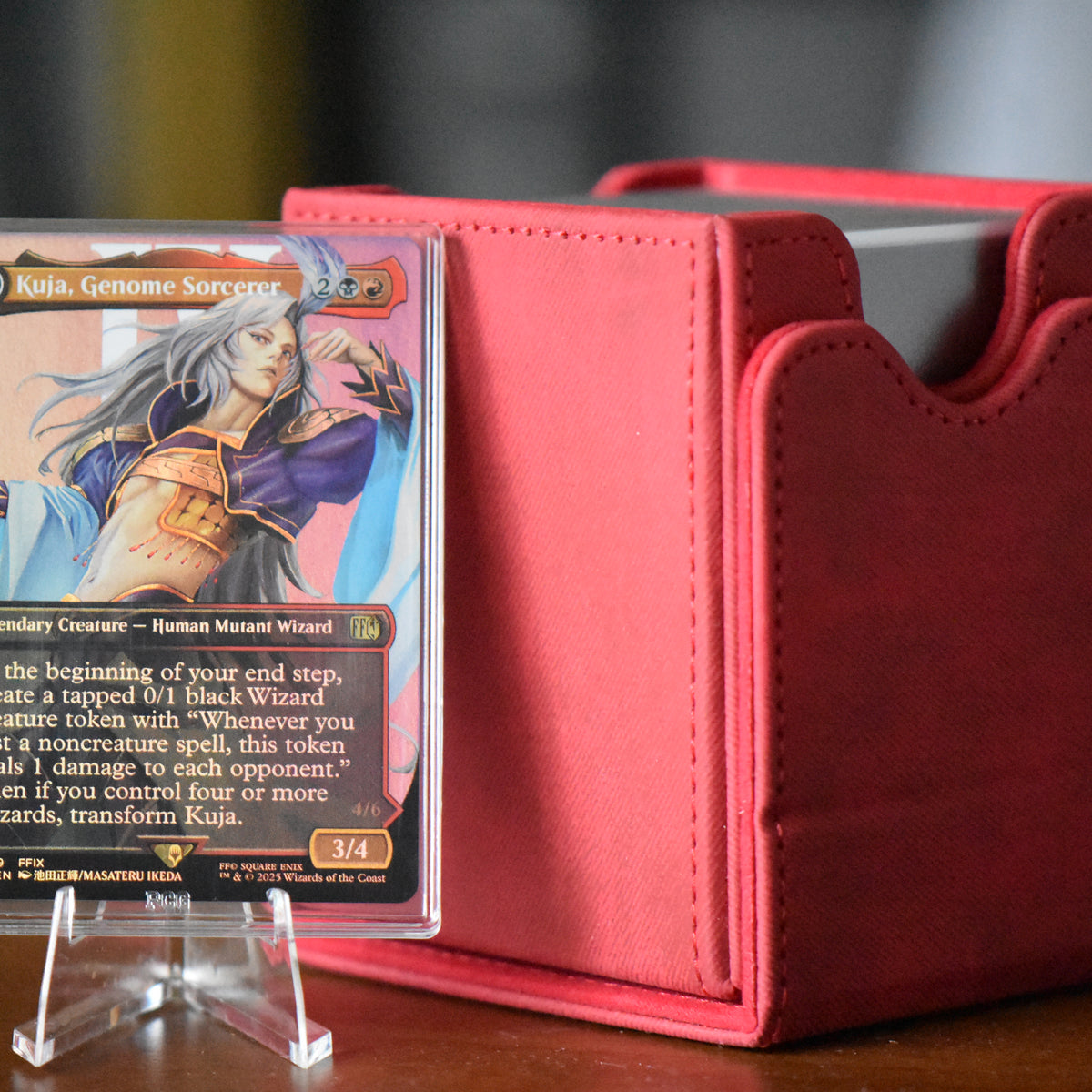 kuja mtg card Kuja, Genome Sorcerer (Borderless) - Graded Player Slab