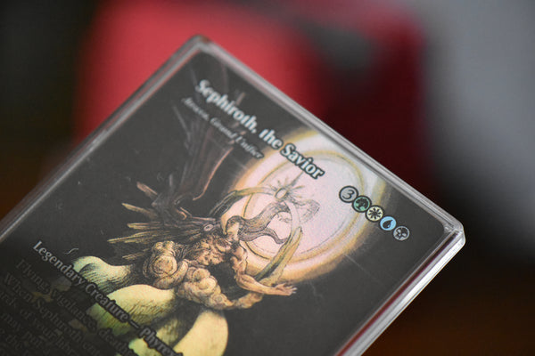 Sephiroth the Savior PCG 10 Pristine in a Slim Player Slab - closeup angle