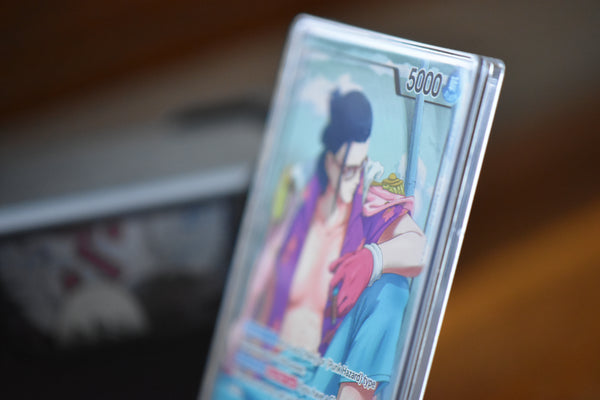 Smoker Alt Art Leader PCG 10 Flawless in a Slim Player Slab - angled view of slab