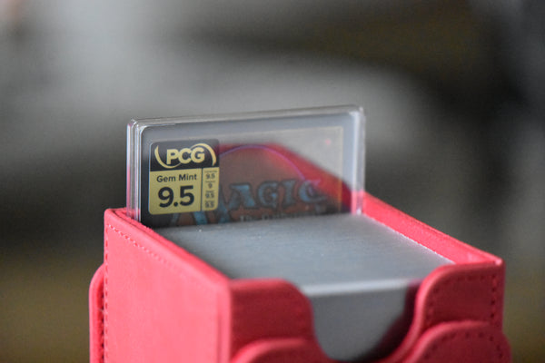 Theoden Borderless PCG 9.5 Gem Mint in a Slim Player Slab - back view