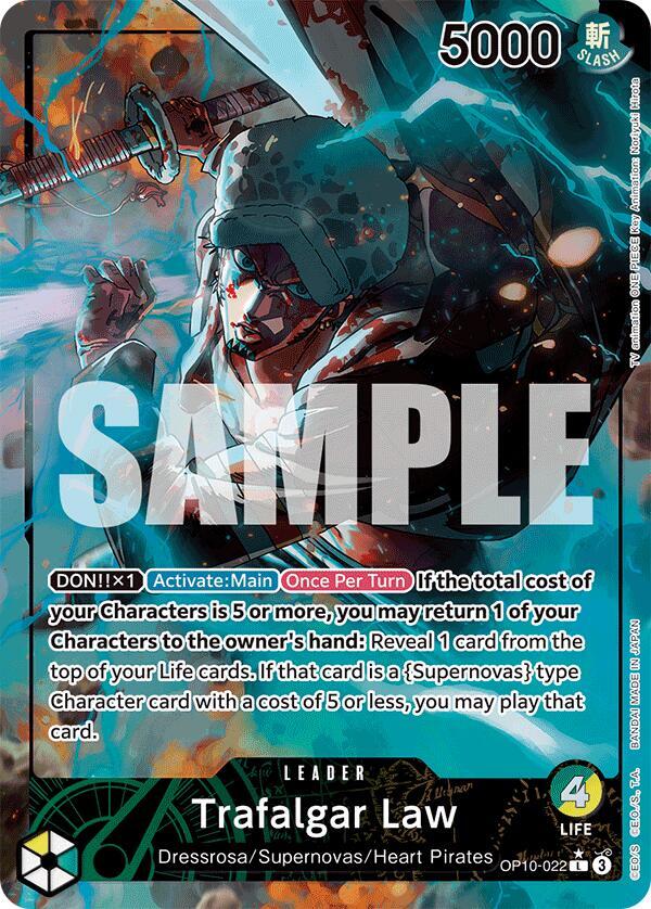 Trafalgar Law (022) (Alternate Art) - sample image