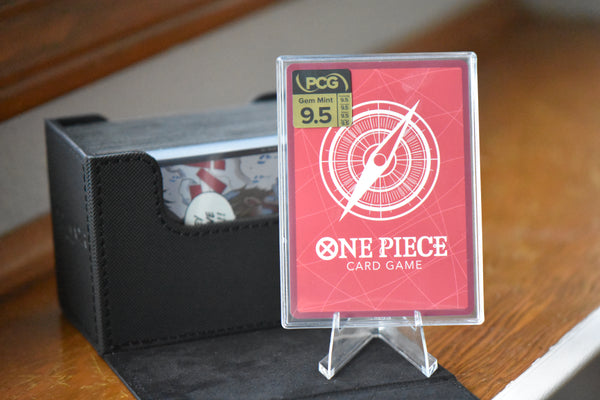 Boa Hancock (038) (Parallel) PCG 9.5 in a Slim Player Slab - back of card