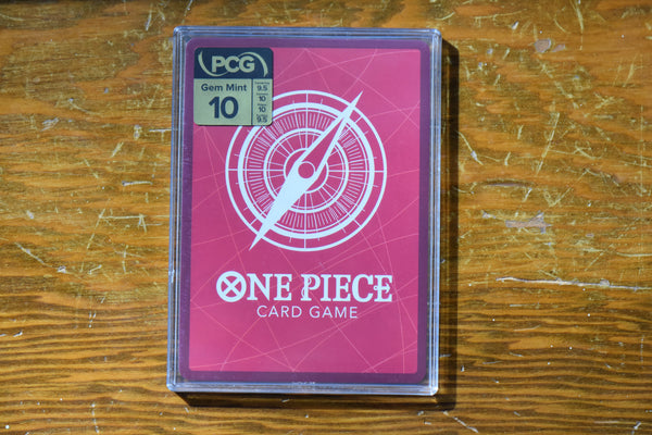 Kyros Alt Art Leader in a PCG 10 Slim Player Slab with grade label details.