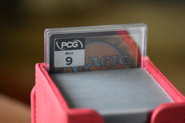 Lightning Army of One PCG 9 Mint in a Slim Player Slab - back view