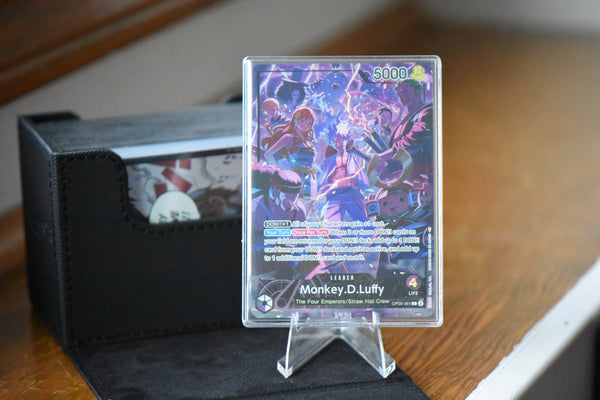 Monkey.D.Luffy 2nd Anniversary Promo PCG 10 Pristine in Slim Player Slab - front of card