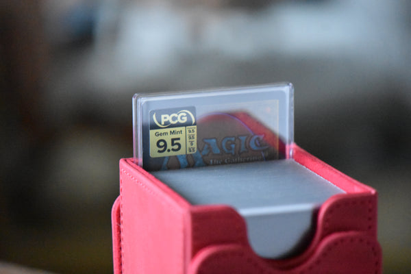 Phlage Titan Borderless PCG 9.5 Gem Mint in a Slim Player Slab - back view
