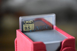 Raubahn Surge Foil PCG 9.5 Gem Mint in a Slim Player Slab - back view