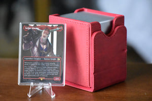 Seifer Almasy Surge Foil PCG 9.5 Gem Mint in a Slim Player Slab - front view