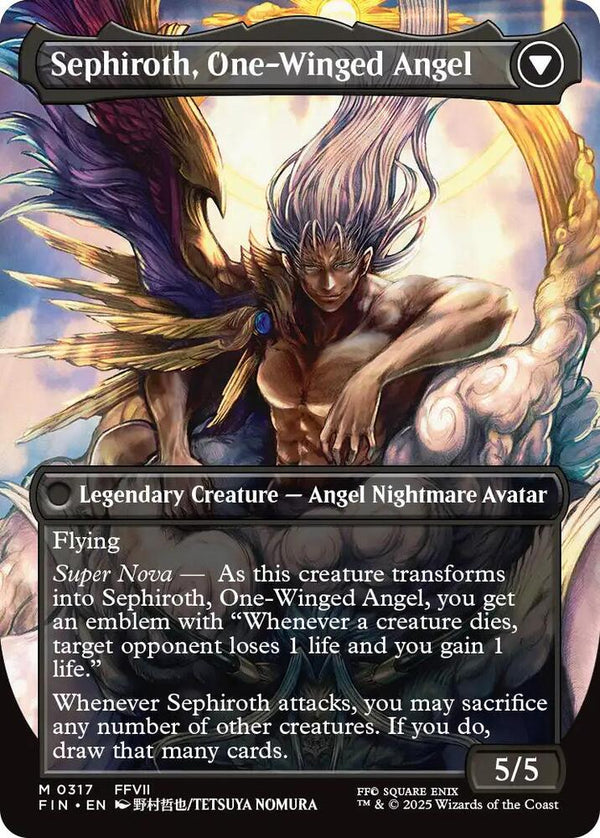 Sephiroth Borderless - sample back