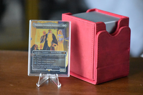 Theoden Borderless PCG 9.5 Gem Mint in a Slim Player Slab - front view