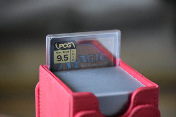 Tifa Lockhart Surge Foil PCG 9.5 Gem Mint in a Slim Player Slab - back view