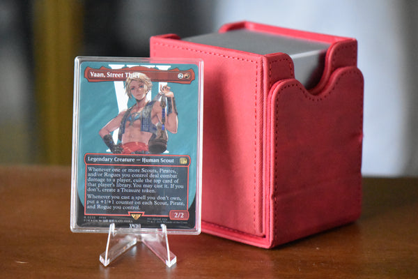 Vaan Street Thief Surge Foil PCG 9.5 Gem Mint in a Slim Player Slab - front view