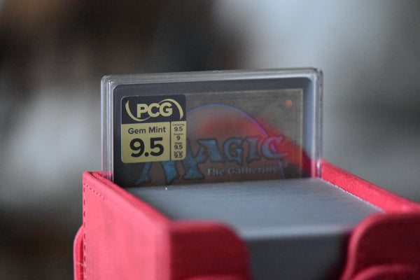 Yshtola Nights Blessed PCG 9.5 Gem Mint in a Slim Player Slab - back view