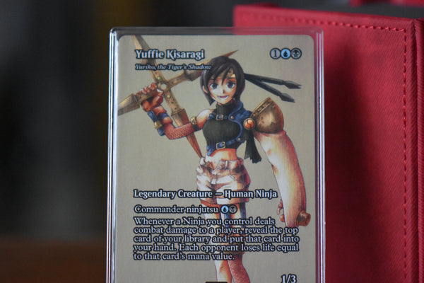 Yuffie Kisaragi PCG 10 Gem Mint in a Slim Player Slab - closeup