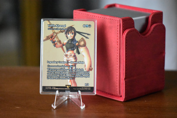 Yuffie Kisaragi PCG 10 Gem Mint in a Slim Player Slab - front view