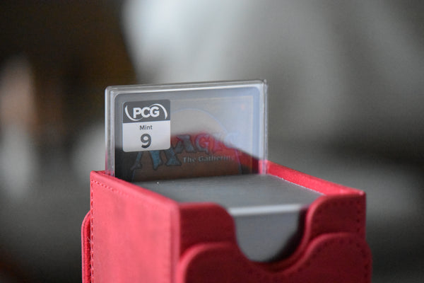 Yuna Hope of Spira PCG 9 in a Slim Player Slab inside a deckbox - back view