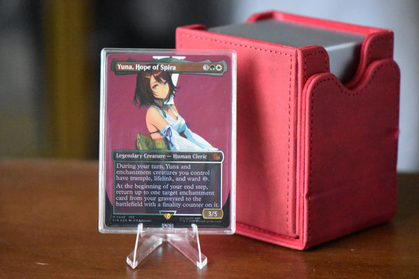 Yuna Hope of Spira PCG 9 in a Slim Player Slab - front view